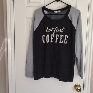 But first coffee sweatshirt